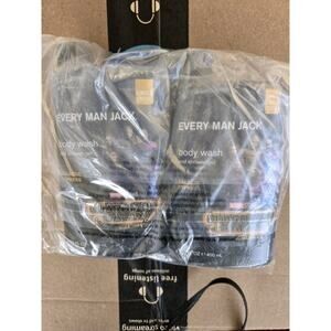 2- 13.5 Oz - Every Man Jack Limited Marvel THOR Coastal Thunder, Body Wash - NEW